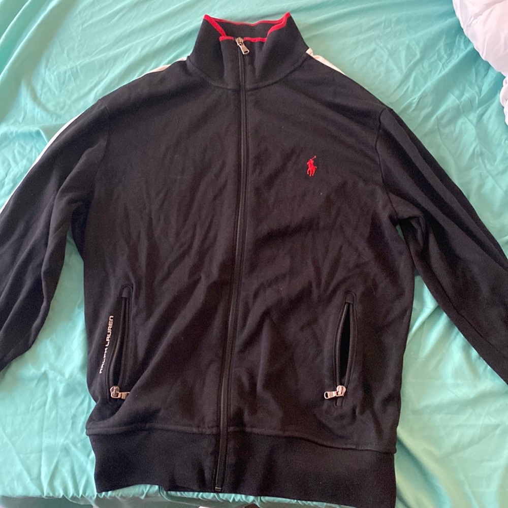 Track zip up jacket -Ralph Lauren